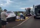 Colisão frontal na BR-369 deixa um morto e vários feridos em Ubiratã