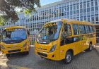 Marechal Rondon recebe dois novos ônibus escolares do programa Caminho da Escola