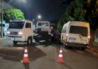 Acidente entre van e Hyundai Tucson é registrado em cruzamento de Nova Santa Rosa