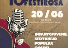 Inscrições para o 10º FESTIROSA começam nesta sexta-feira em Nova Santa Rosa