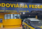 Duas ações da PRF em Cascavel resultam na apreensão de mais de 2,5 toneladas de drogas