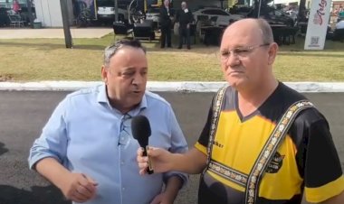 Hussein Bakri esteve na festa do boi no rolete em comemorando os 65 ano de Marechal C. Rondon