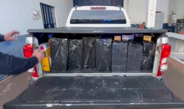 PRF apreende caminhonete com cerca de 700 celulares na  região