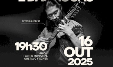 É HOJE: Espetáculo Instrumental com Álvaro Quisbert encanta o público nesta quinta-feira