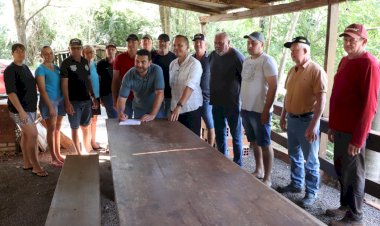 Prefeitura autoriza pavimentação asfáltica na Linha Sanga do Mico, no distrito de Bom Jardim