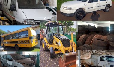 Vistoria aos bens que serão leiloados pela prefeitura rondonense deve ser feita na segunda e terça-feira