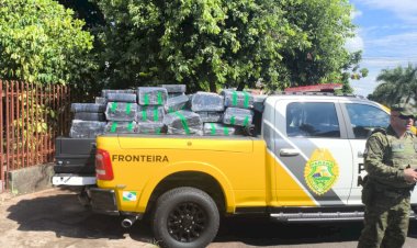 BPFRON apreende quase 1,5 tonelada de maconha e prende homem em Loanda