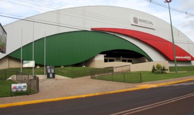 Jogo festivo marca retorno do basquete ao Ginásio Ney Braga em Marechal Rondon