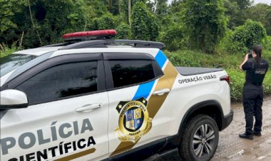 Ossada humana é encontrada parcialmente enterrada na  região beira lago de Itaipu
