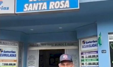 Paranaense acerta as seis dezenas da mega e leva premio de R$127.017.606,25