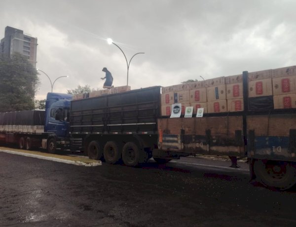 Ação integrada  deixa contrabandistas com prejuízo estimado em R$ 2.007.500,00 na fronteira