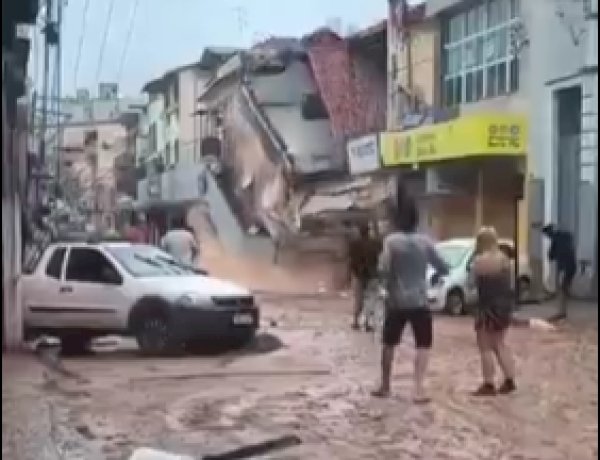 Temporal atinge a zona da mata em Minas gerais e já cordializa 21 mortes quase 500 desabrigados