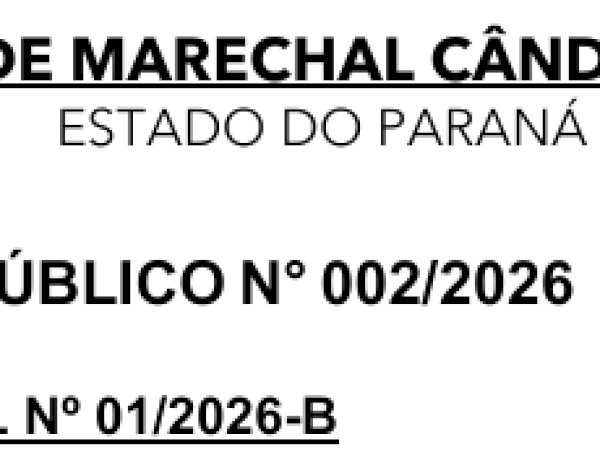 Prefeitura de Marechal Rondon abre inscrições para concurso público com salários de até R$ 31 mil