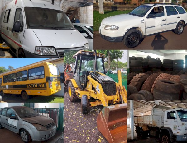 Vistoria aos bens que serão leiloados pela prefeitura rondonense deve ser feita na segunda e terça-feira