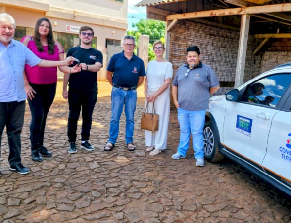 Conselho Tutelar de Nova Santa Rosa recebe veículo zero quilômetro