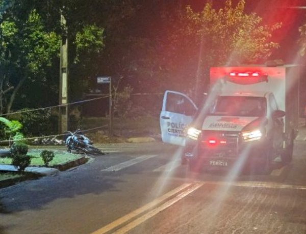 Jovem foge da polícia, sofre acidente e morre em Palotina