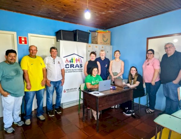 CRAS Itinerante realiza atendimentos no distrito de Planalto do Oeste, em Nova Santa Rosa