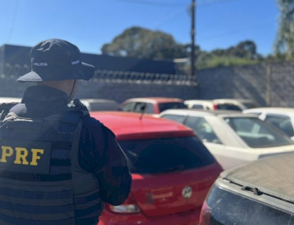 PRF realiza leilão online de veículos no Paraná com lances a partir de R$ 1
