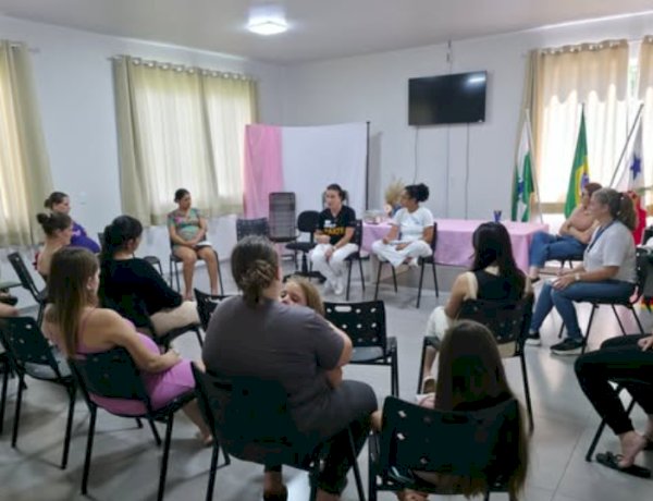 Encontro de Gestantes destaca cuidados odontológicos em Nova Santa Rosa