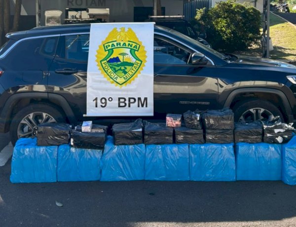 Carga irregular avaliada em R$ 50 mil é apreendida durante patrulhamento em Toledo