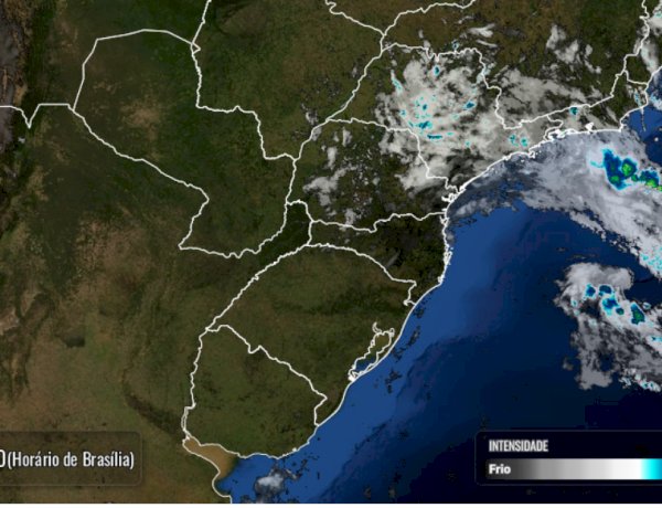 Ciclone extratropical no Atlântico provoca instabilidade e risco de temporais no Sul do Brasil
