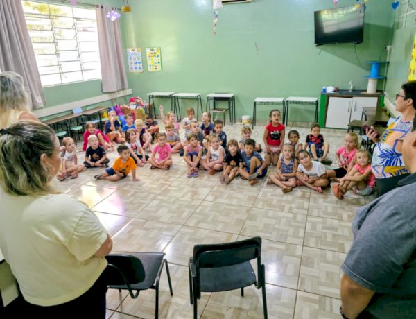 Projeto OdontoSesc promove educação em saúde bucal para crianças e adolescentes em Nova Santa Rosa