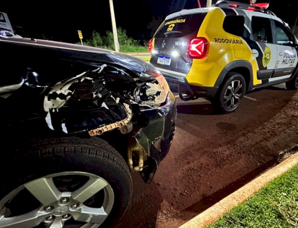 Atropelamento com morte na PRC-467 em Marechal Rondon termina com motorista preso por embriaguez