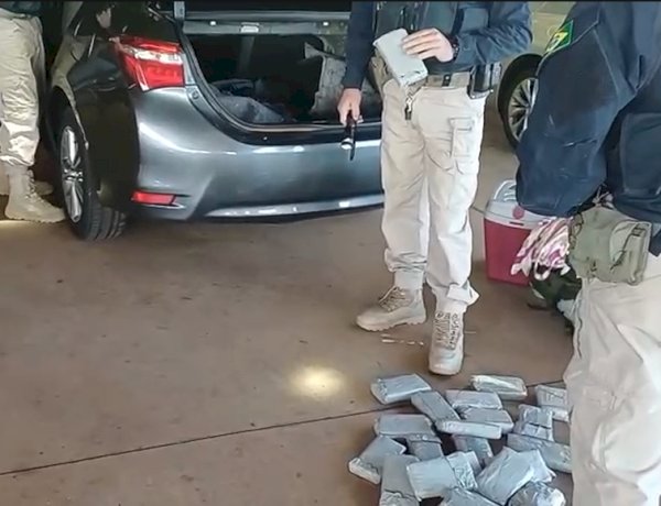 PRF apreende mais de 58 quilos de maconha em duas ocorrências na  região