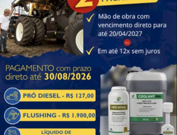 Equagril lança promoção com condições especiais para manutenção de equipamentos
