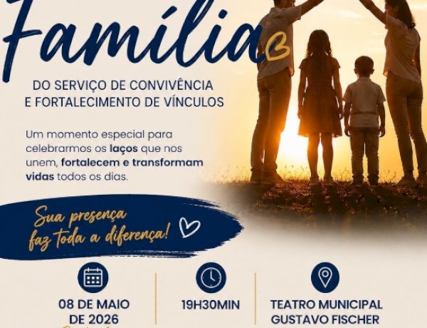 Projeto Viver promove Noite da Família em Nova Santa Rosa nesta sexta-feira