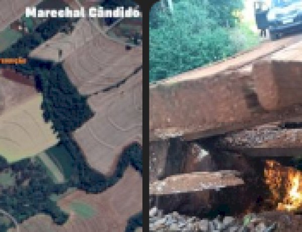 Mercedes investe R$ 160 mil em parceria com Marechal para construção de ponte rural