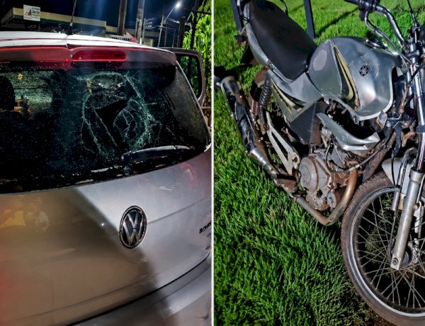 Motociclista fica ferido em acidente na PR-491 e polícia apura possível ligação com furto de moto em Nova Santa Rosa