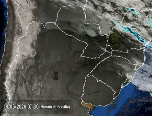 Segunda-feira será de tempo nublado e temperaturas baixas na região de  Marechal Rondon