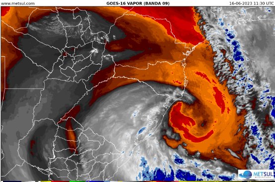 Ciclones extratropicais trazem frio e instabilidade à primavera brasileira de 2025