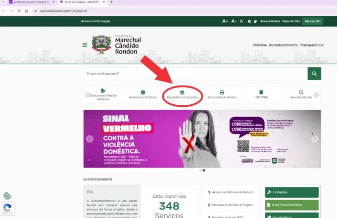 Prefeitura de Marechal Cândido Rondon divulga calendário oficial de eventos para 2026