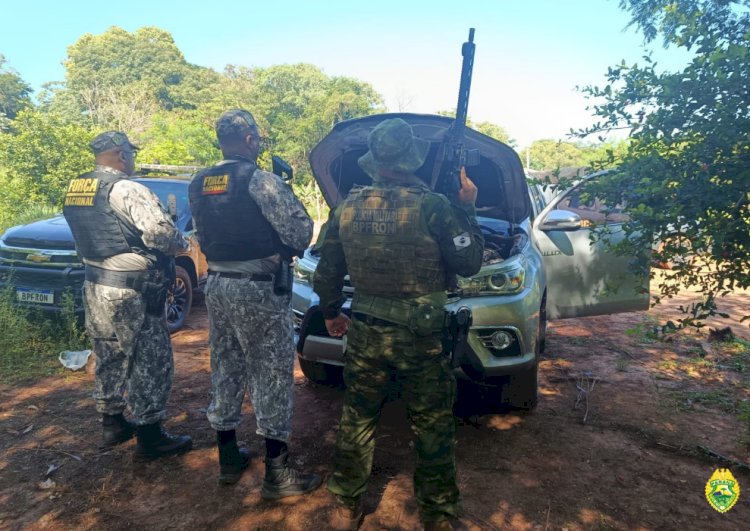 Ação integrada recupera camioneta furtada em Cascavel na região de Guaíra