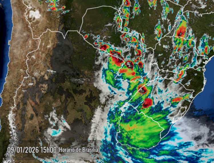 Previsão de Calor intenso e risco de tempestades neste final de semana na microrregião de Marechal Cândido Rondon