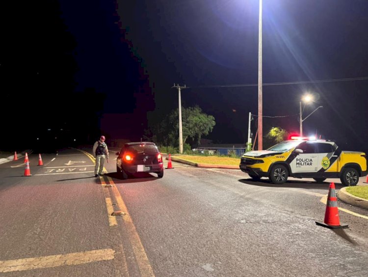 Operação Lei Seca flagra 12 condutores irregulares e zera acidentes na região Oeste do Paraná