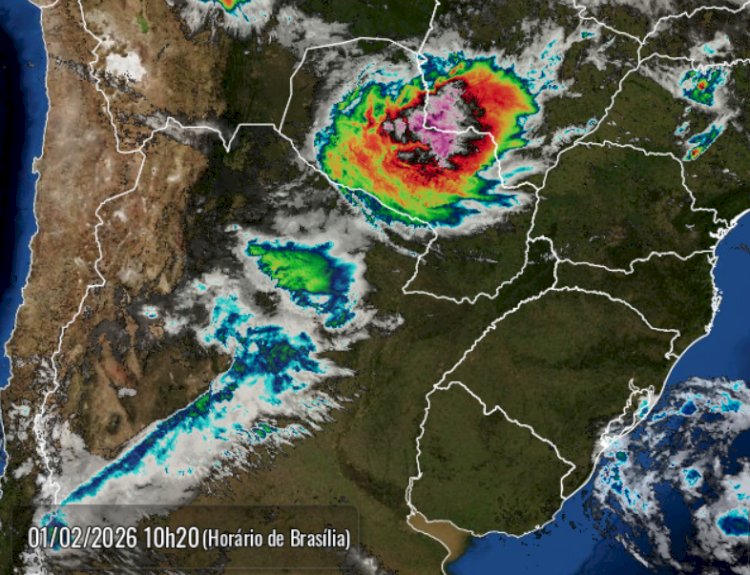 Previsão do tempo: calor intenso e risco de tempestades nos próximos dias em Marechal Cândido Rondon
