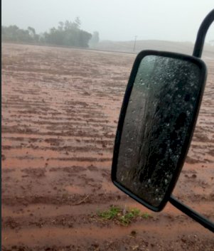 Previsão de chuva  se confirmou, mas de   forma irregular nesta terça-feira (03) na microrregião de Marechal Cândido Rondon