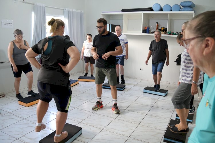 Programa Academia da Saúde – Saúde em Equilíbrio inicia atividades com ampla participação em Nova Santa Rosa