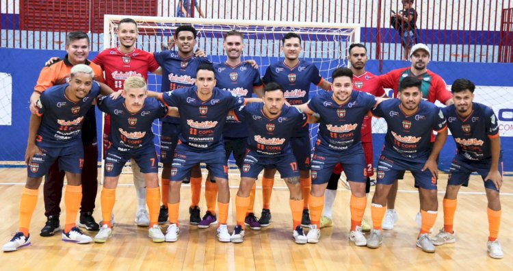 Nova Santa Rosa Futsal faz bom jogo em amistoso contra equipe da Chave Bronze