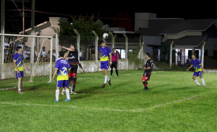 Primeira rodada do Municipal de Futebol Suíço tem média de 4,6 gols por partida em Nova Santa Rosa