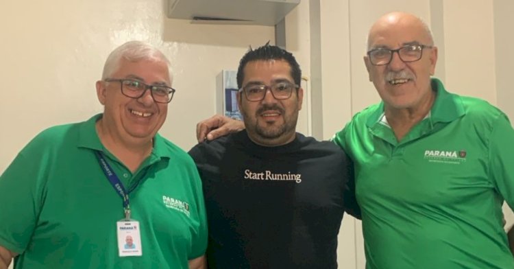 Nova Santa Rosa recebe representantes do Governo do Estado para discutir políticas públicas do esporte