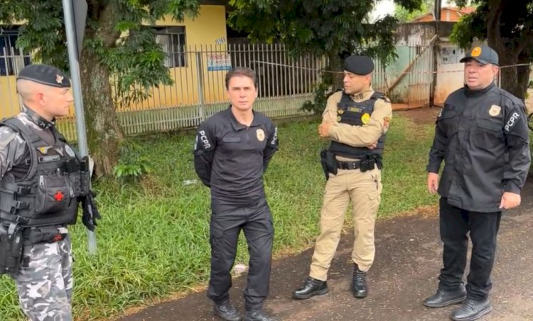 Dois suspeitos morrem em confronto durante operação policial contra piratas do asfalto  em Santa Terezinha de Itaipu
