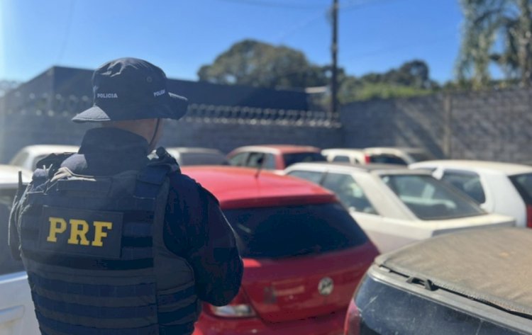 PRF realiza leilão online de veículos no Paraná com lances a partir de R$ 1