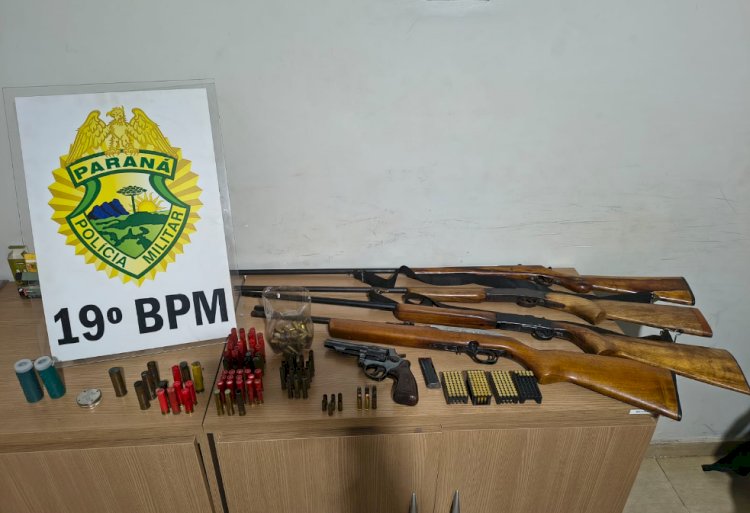 Homem é preso após disparos e ameaças contra companheira na zona rural de Nova Santa Rosa