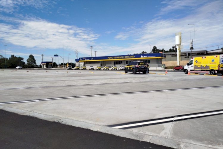 PRF participa da inauguração de ponto de parada e descanso na BR-277