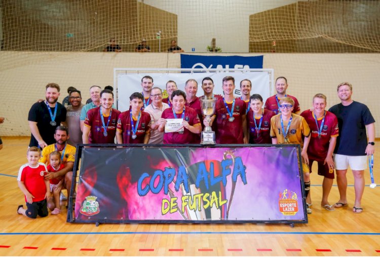 Copa Alfa de Futsal tem campeão definido nos pênaltis em Mercedes