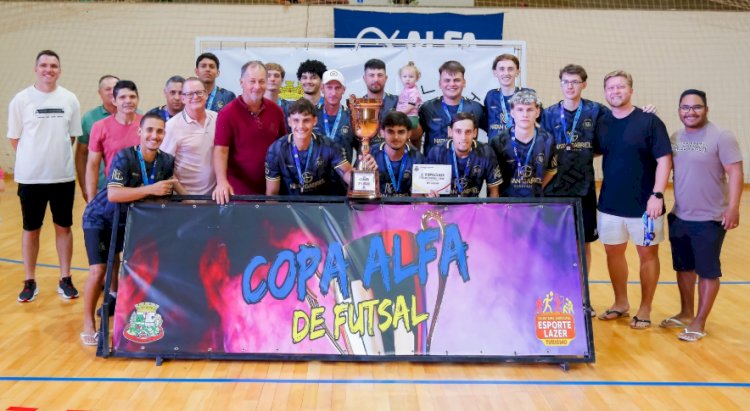 Copa Alfa de Futsal tem campeão definido nos pênaltis em Mercedes